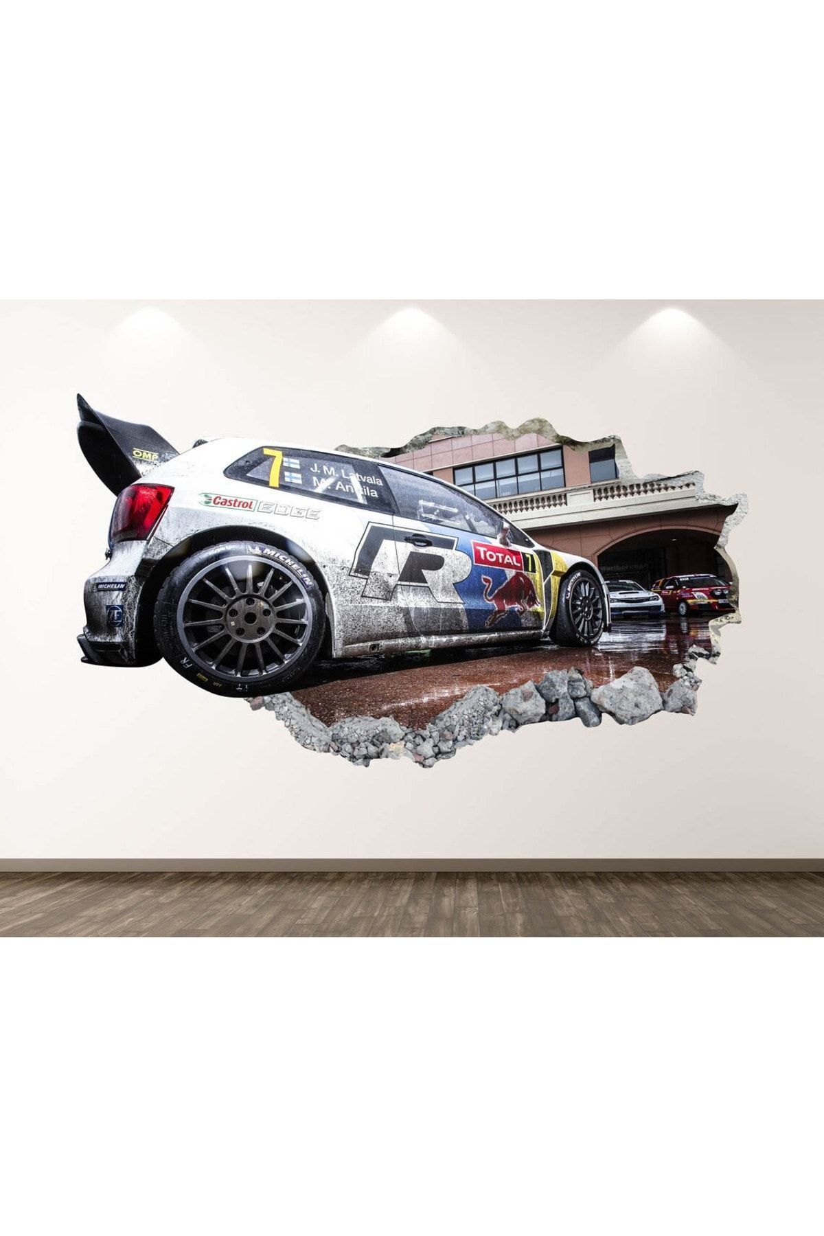 Full Hd Baskı 3D Modern Duvar Sticker