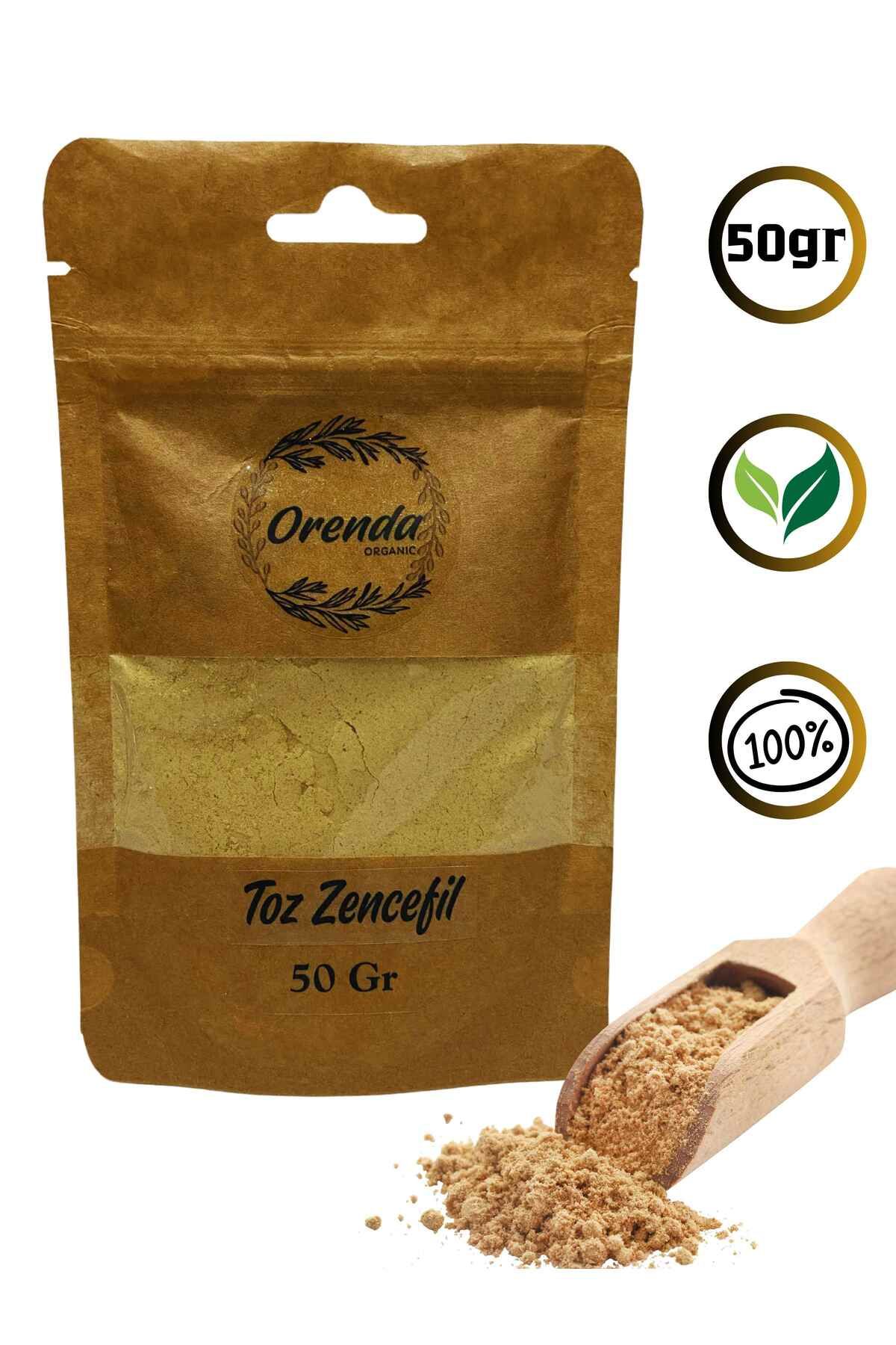 Orenda Zencefil Toz 50gr(ORGANİK)