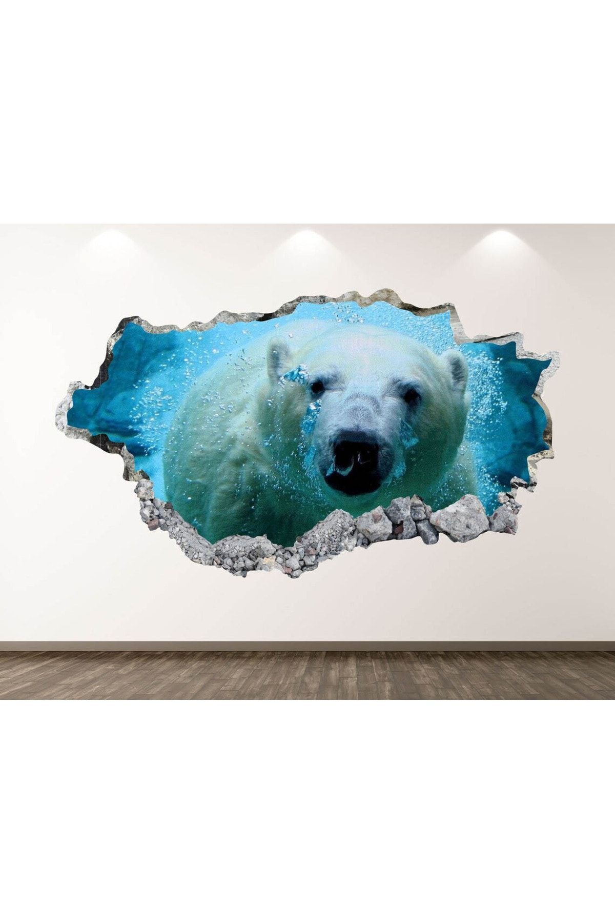Full Hd Baskı 3D Modern Duvar Sticker