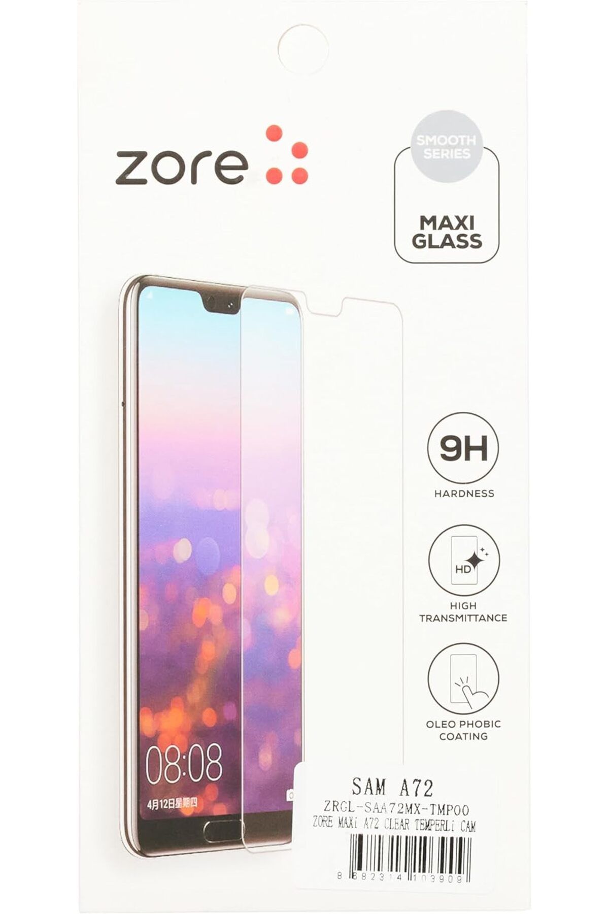 STOREMAX efshopx Galaxy A72 Zore Maxi Glass Temperli Cam Ekran Koruyucu New Desing 1002192