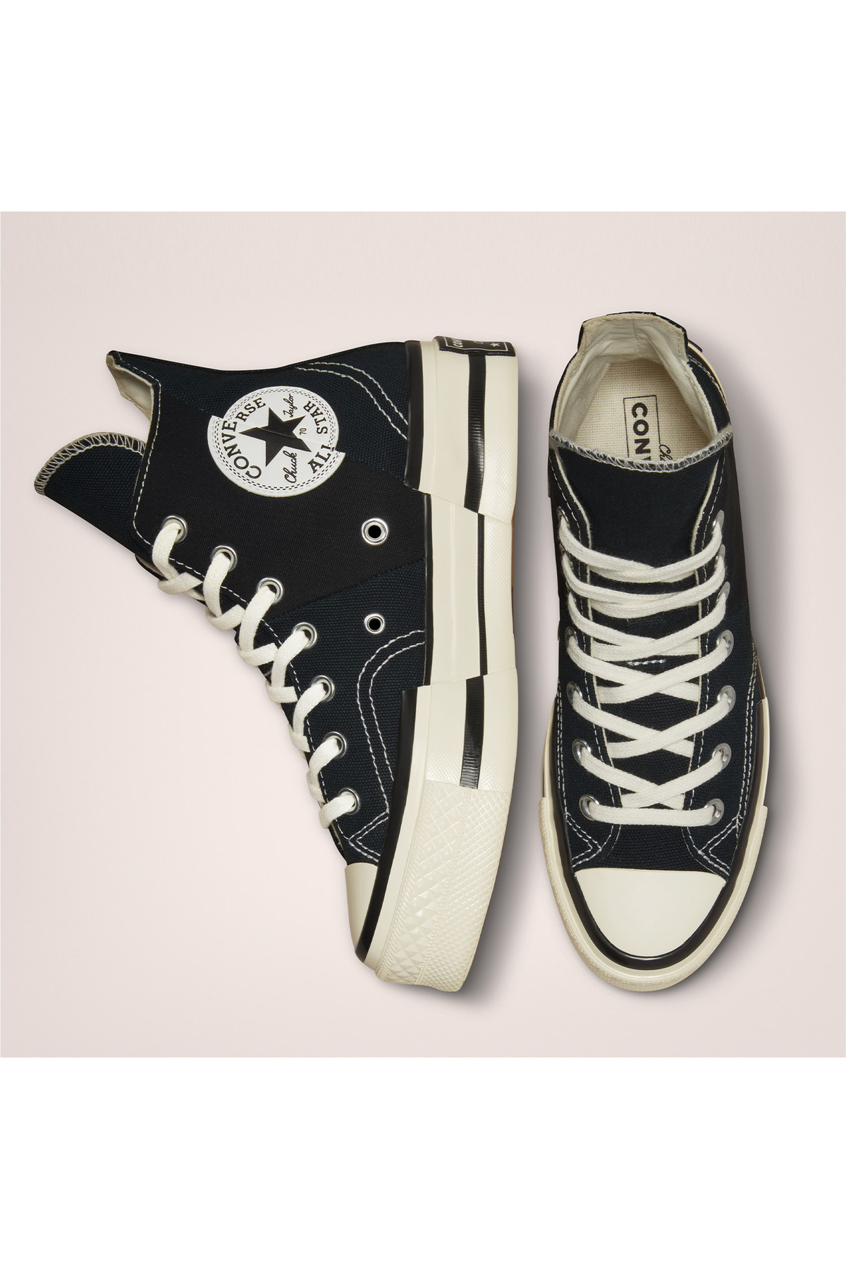Converse  Chuck 70 Plus Canvas Unisex Siyah Sneaker - Görsel 5