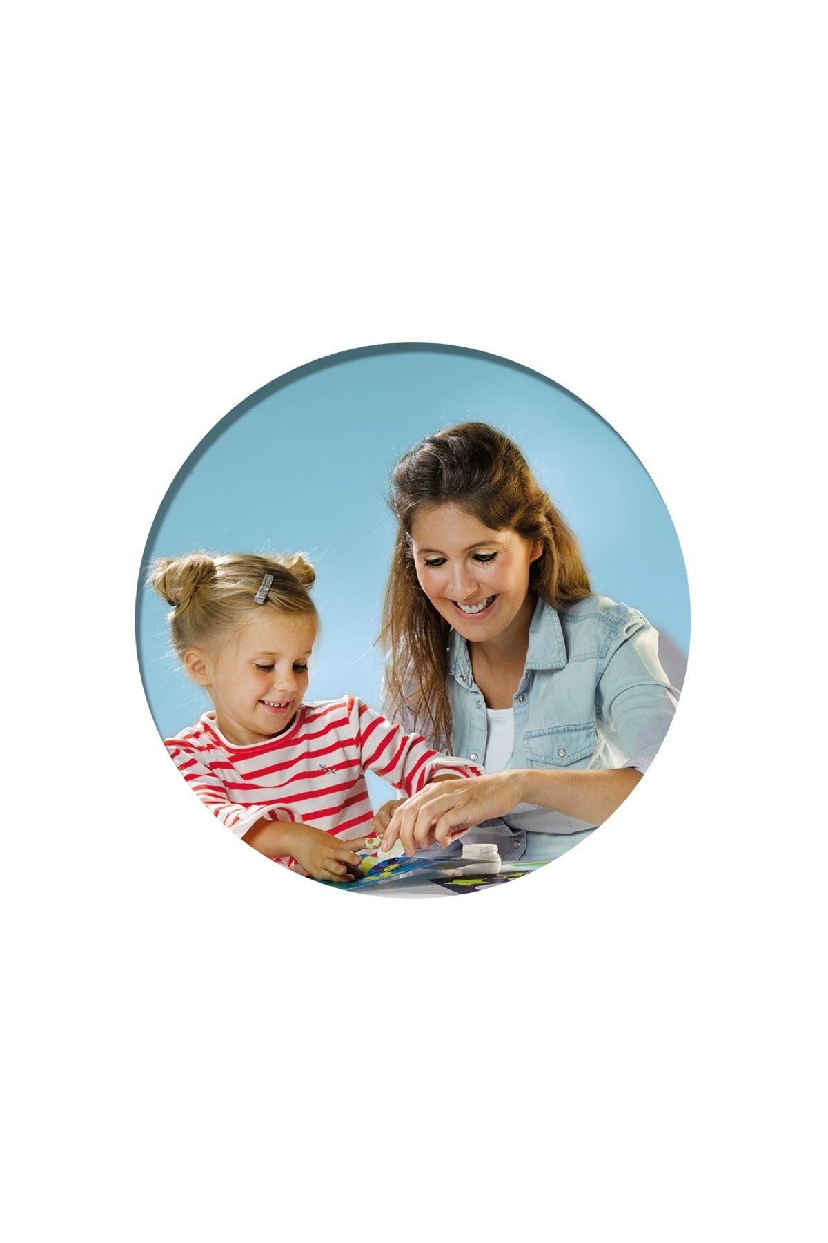 چسباندن شکل اول - برش راحت