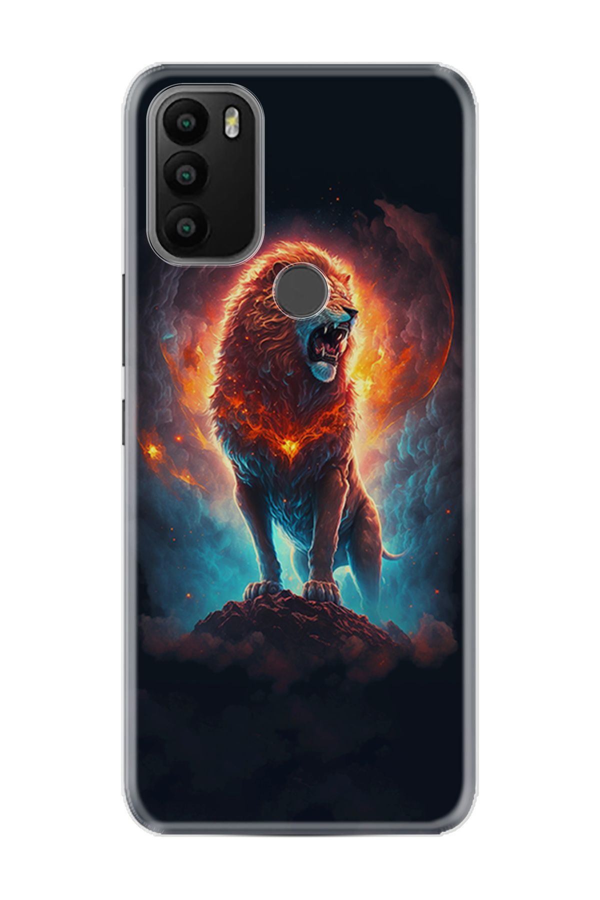 General Mobile GM 21 Plus Kılıf HD Resim Baskılı Arslan StKd -062
