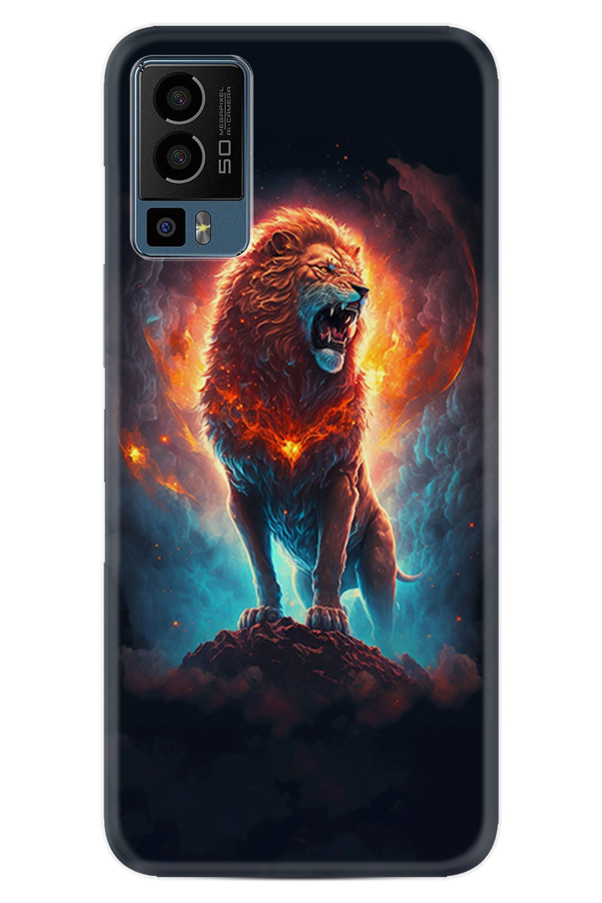 General Mobile 23 Kılıf HD Resim Baskılı Arslan StKd -062