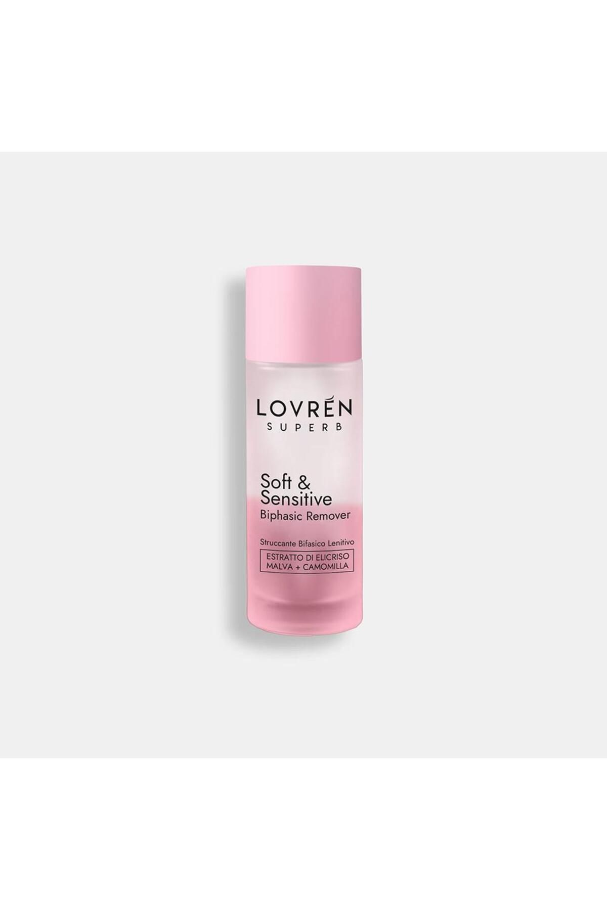 lovren SuperB Soft & Sensitive Soothing Biphasic Yumuşak ve Hassas Makyaj Temizleyici 100ML