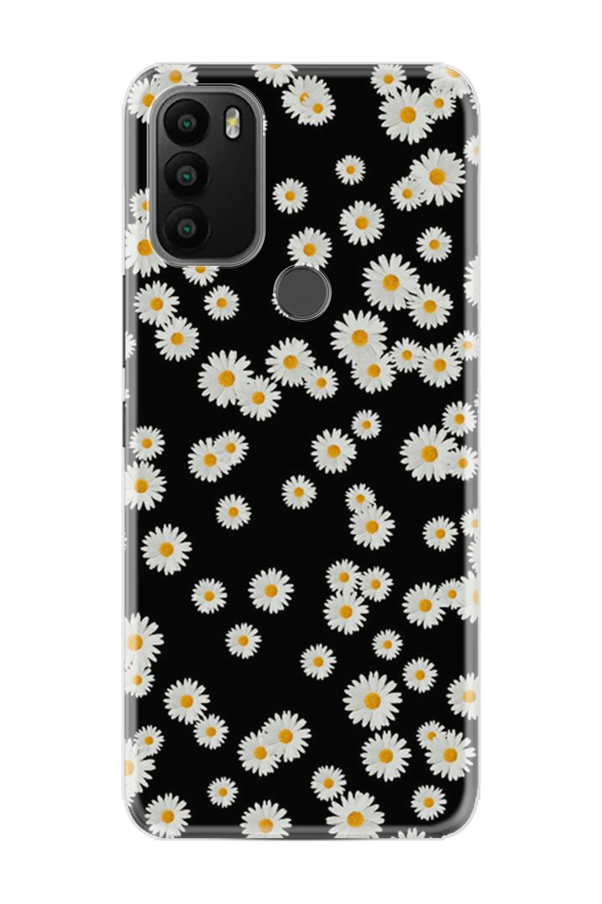 General Mobile GM 21 Plus Kılıf HD Resim Baskılı Papatyalar StKd -018