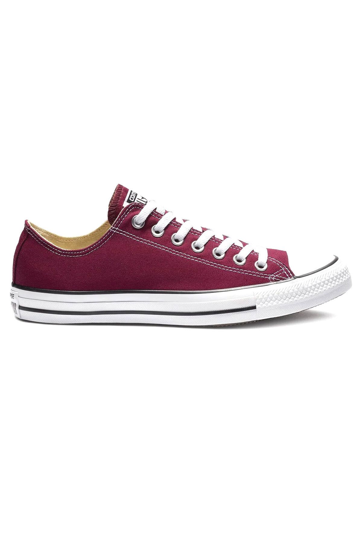 converse-Chuck Taylor All Star M9691c - Tenis unisex din pânză roșu Claret 7