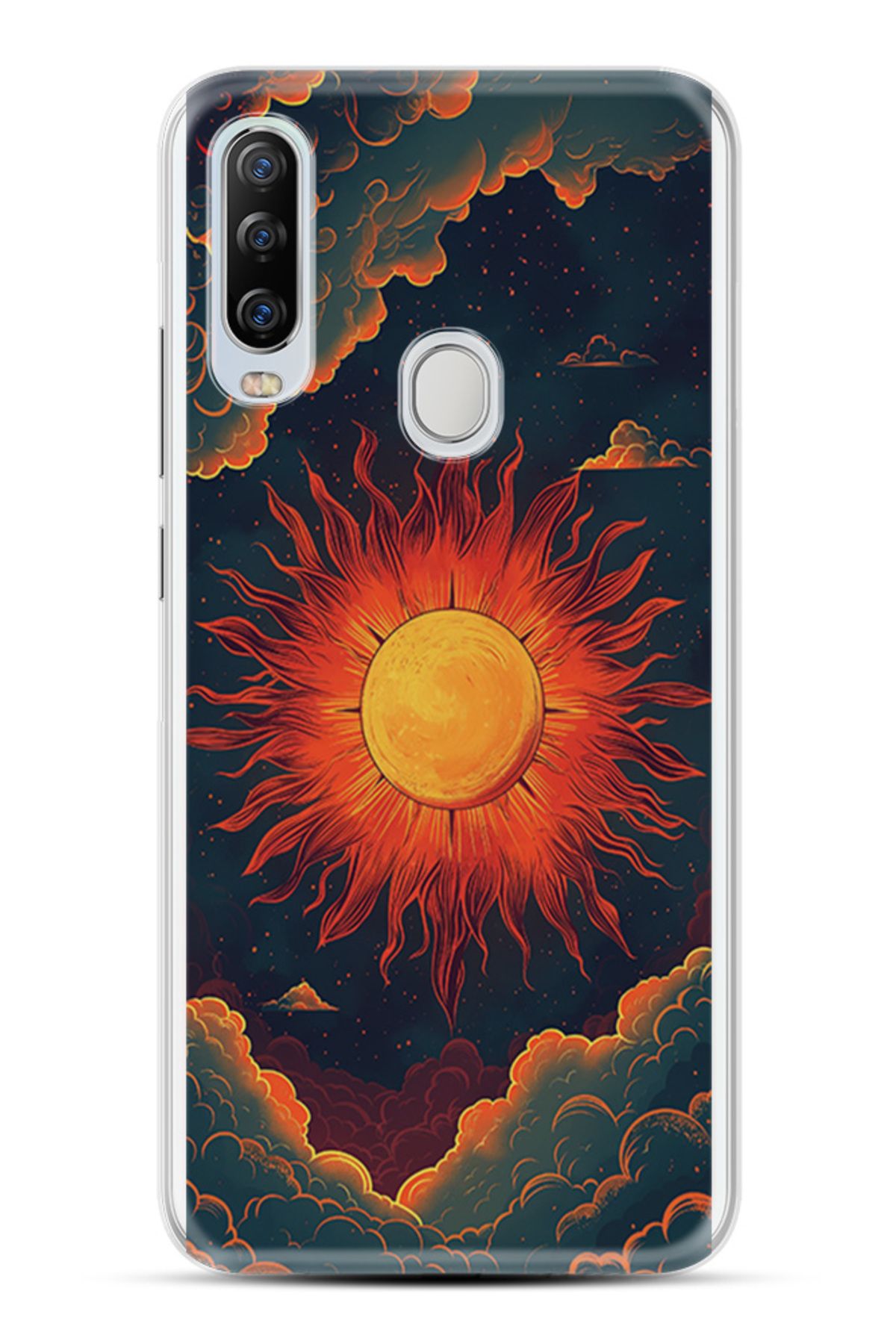 General Mobile GM 20 Pro Kılıf HD Resim Baskılı Güneş StKd -017