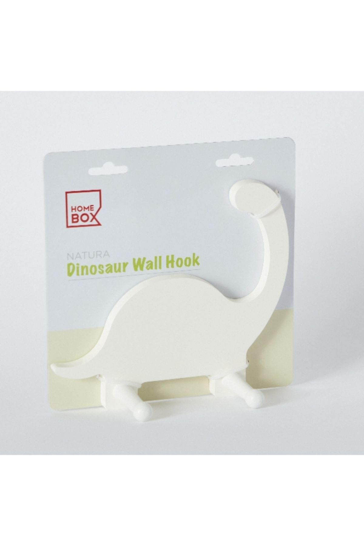 Home Box-Natura Wooden Dinosaur Wall Hook - 20x55x18 cm 5