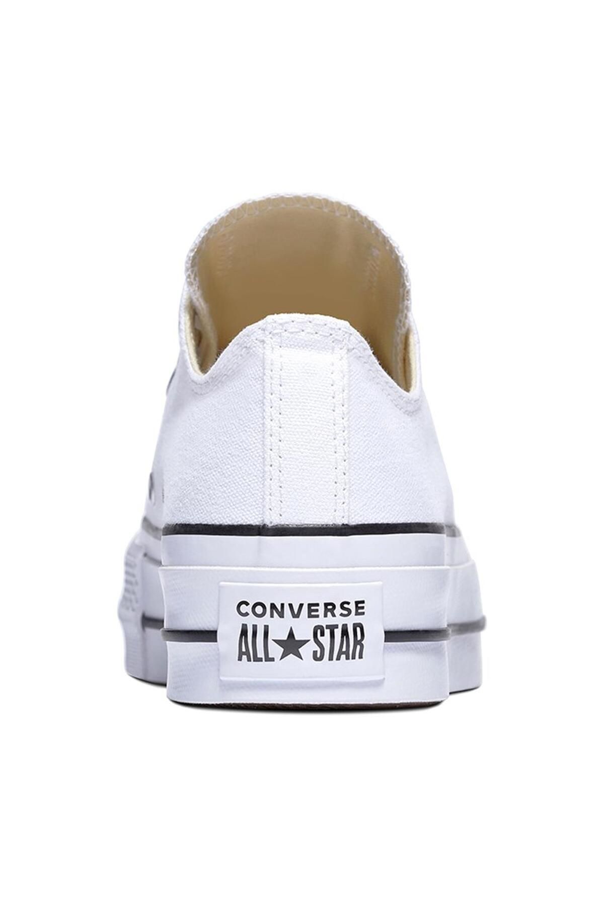 converse-Dámské bílé boty na platformě Chuck Taylor All Star Canvas 560251 c 5