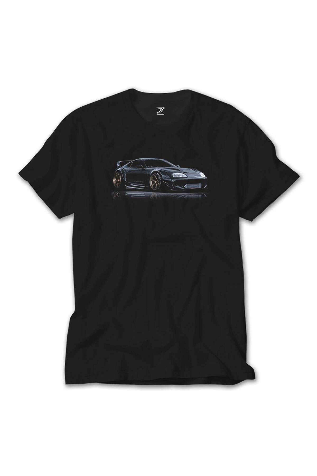 WAKHA Toyota Supra Mk4 Siyah Tişört
