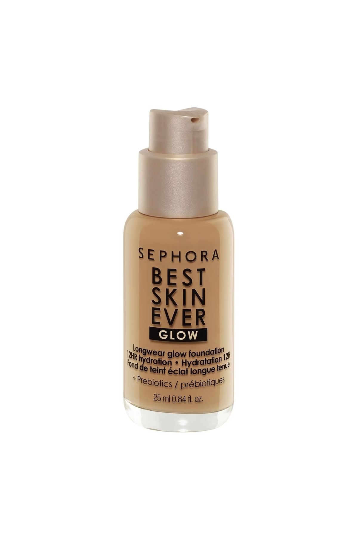 SEPHORA Best Skin Ever Glow - فونداسیون 25 میلی لیتری طبیعی، درخشان - برای انواع پوست