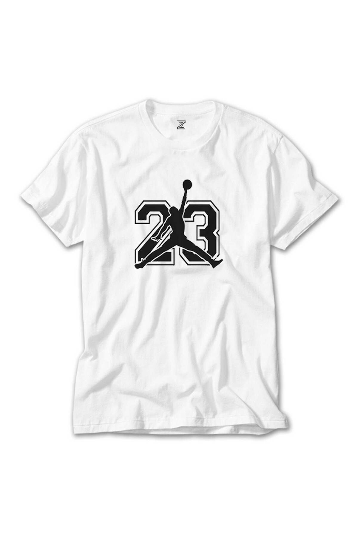 WAKHA Jordan Black 23 Beyaz Tişört