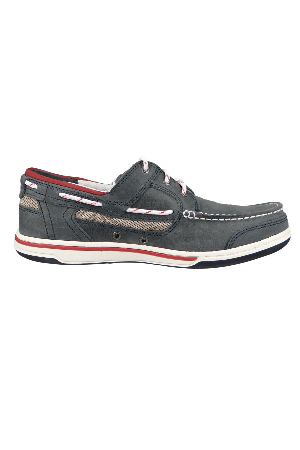 Sebago-7000GF0 908 Triton Three Eyelets NBK Herren Bootsschuhe Blue Navy Blau 5