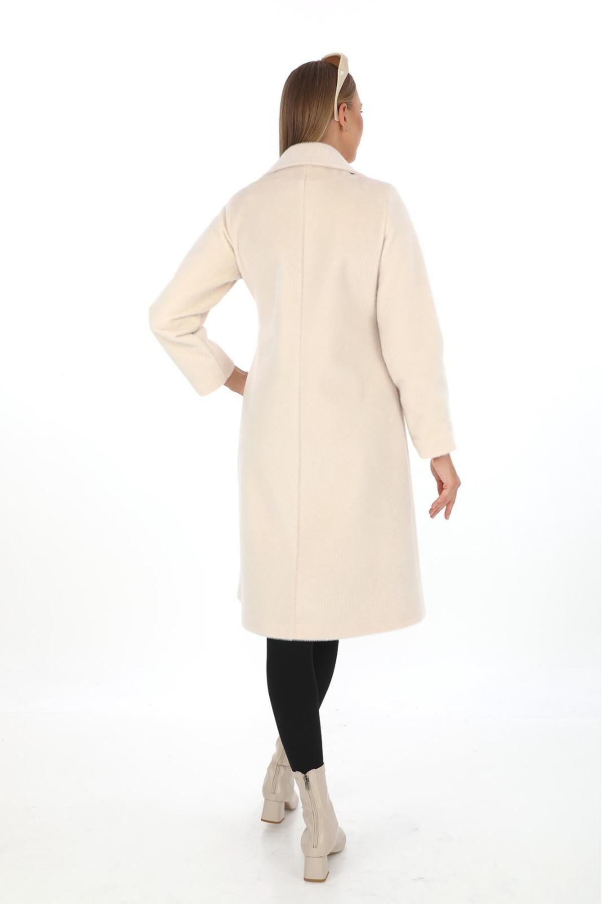 GLR&GYM-Ruzi̇ye Women's Young Tie Fox Coat 4