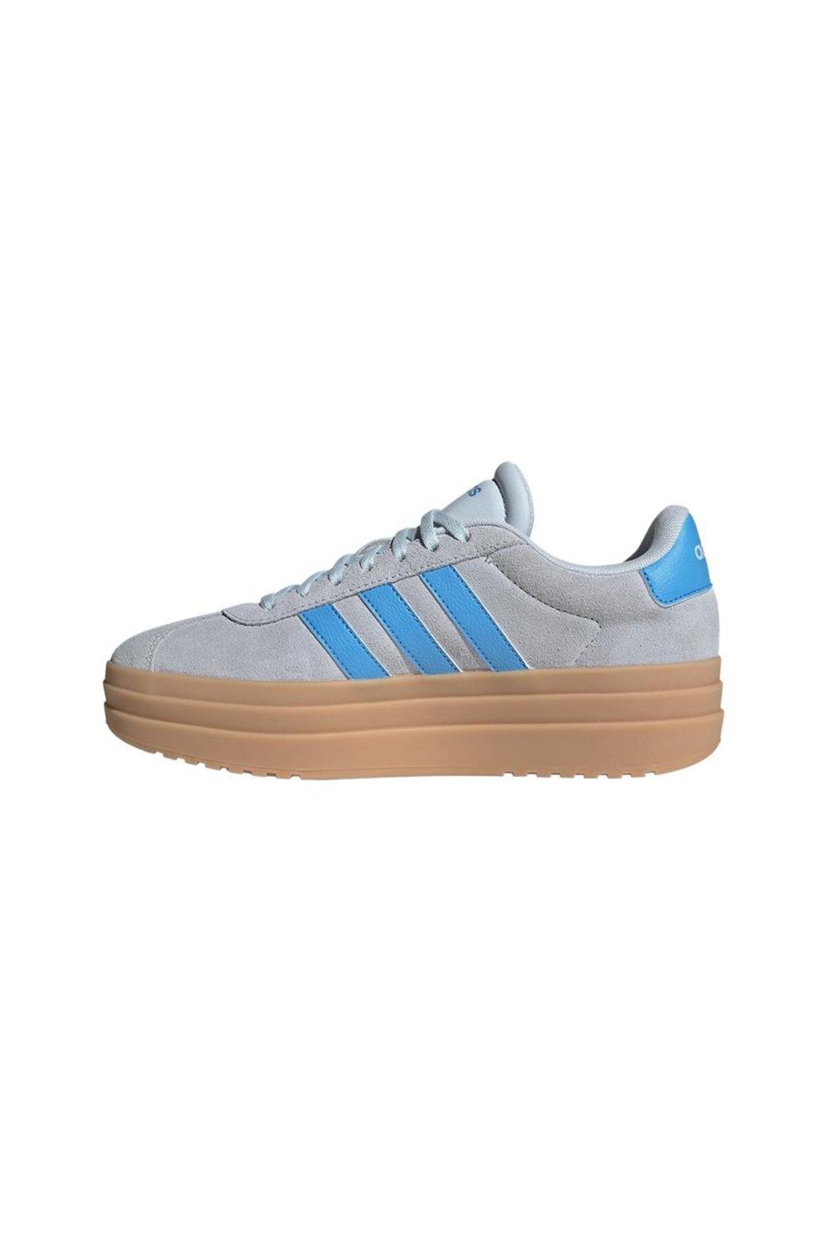 اسنیکر آبی زنانه کفش جسورانه دادگاه VL اورجینال adidas