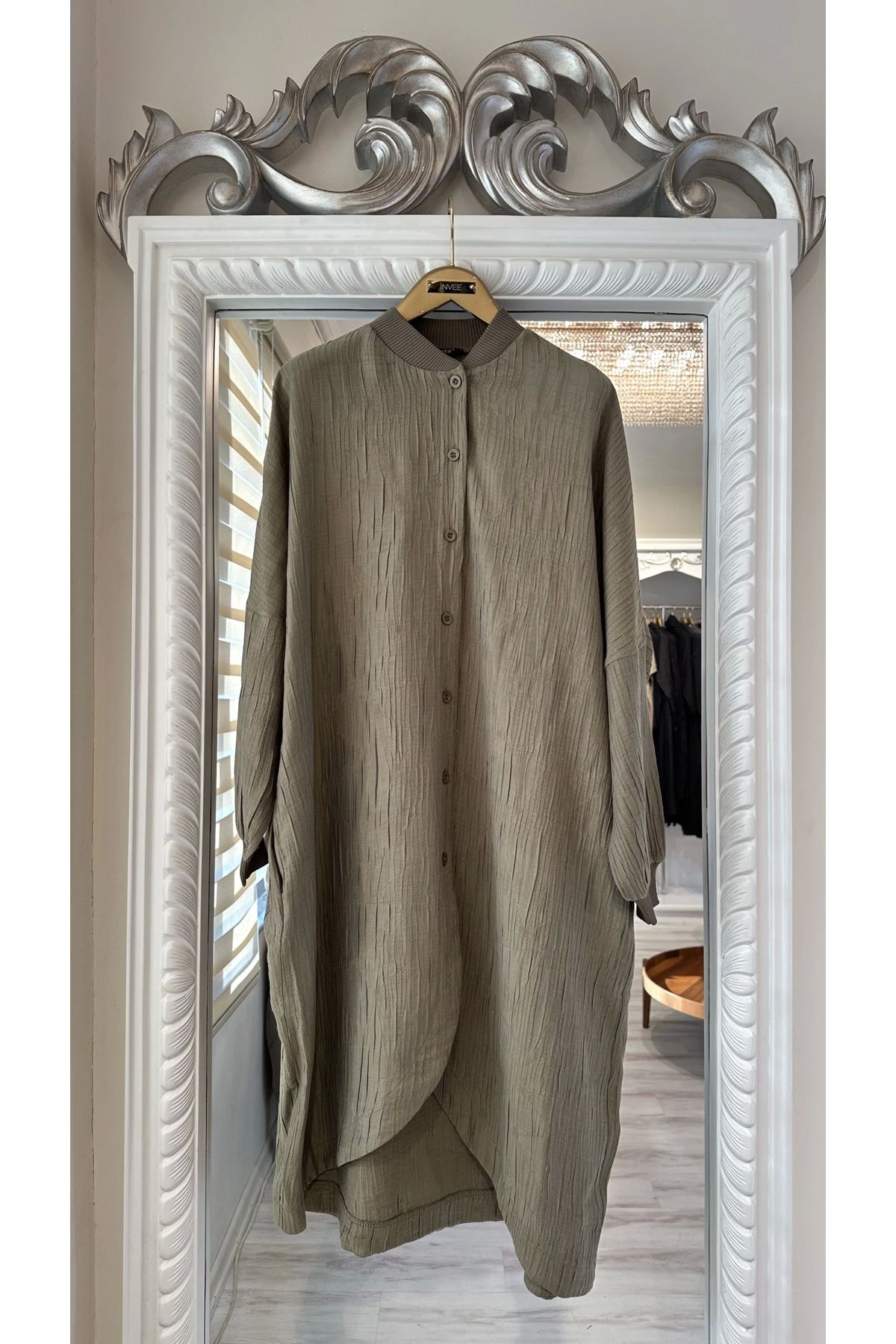 Invee-Green Modal Tunic - INVEE 6982 2