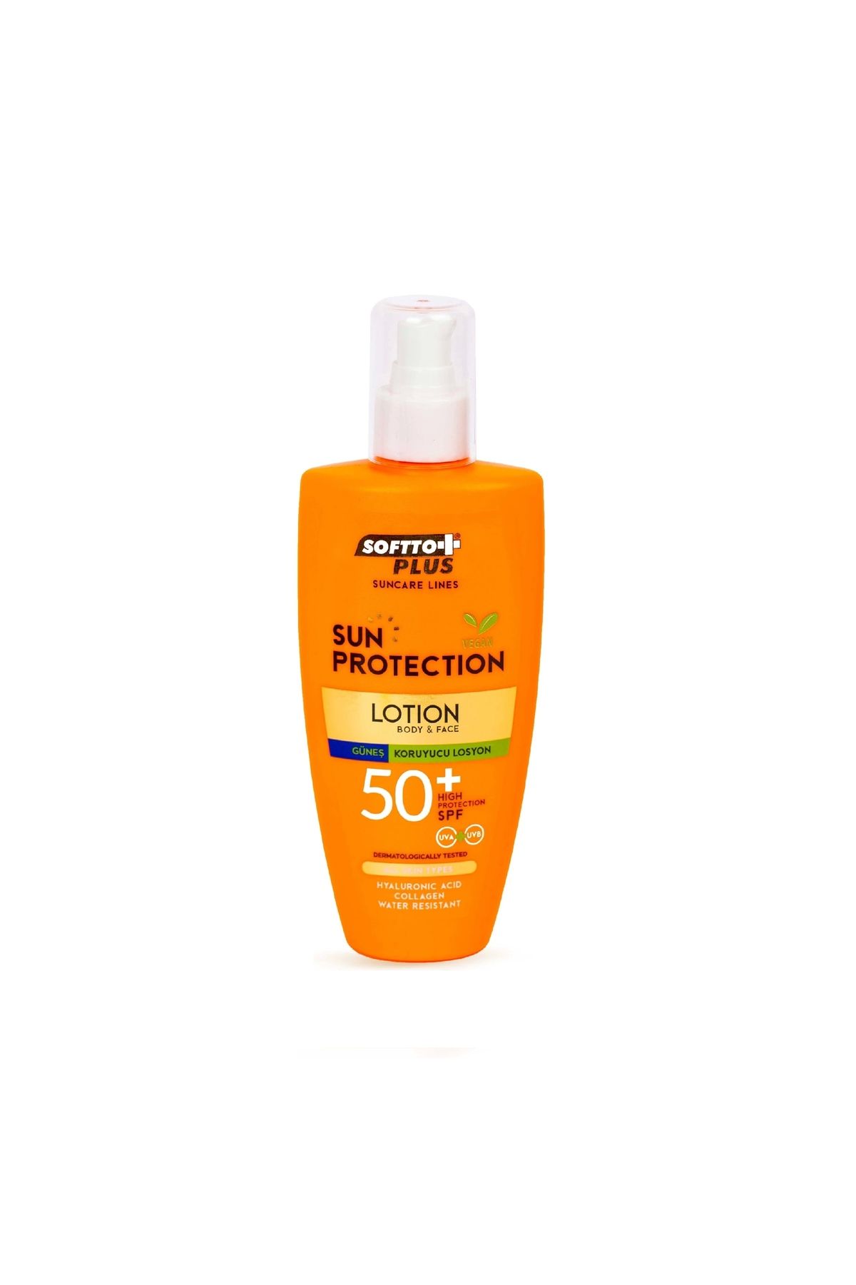 Softto Plus 50 Spf Koruyuculu Vücut Ve Yüz Güneş Losyonu Uva&uvb 200 ml