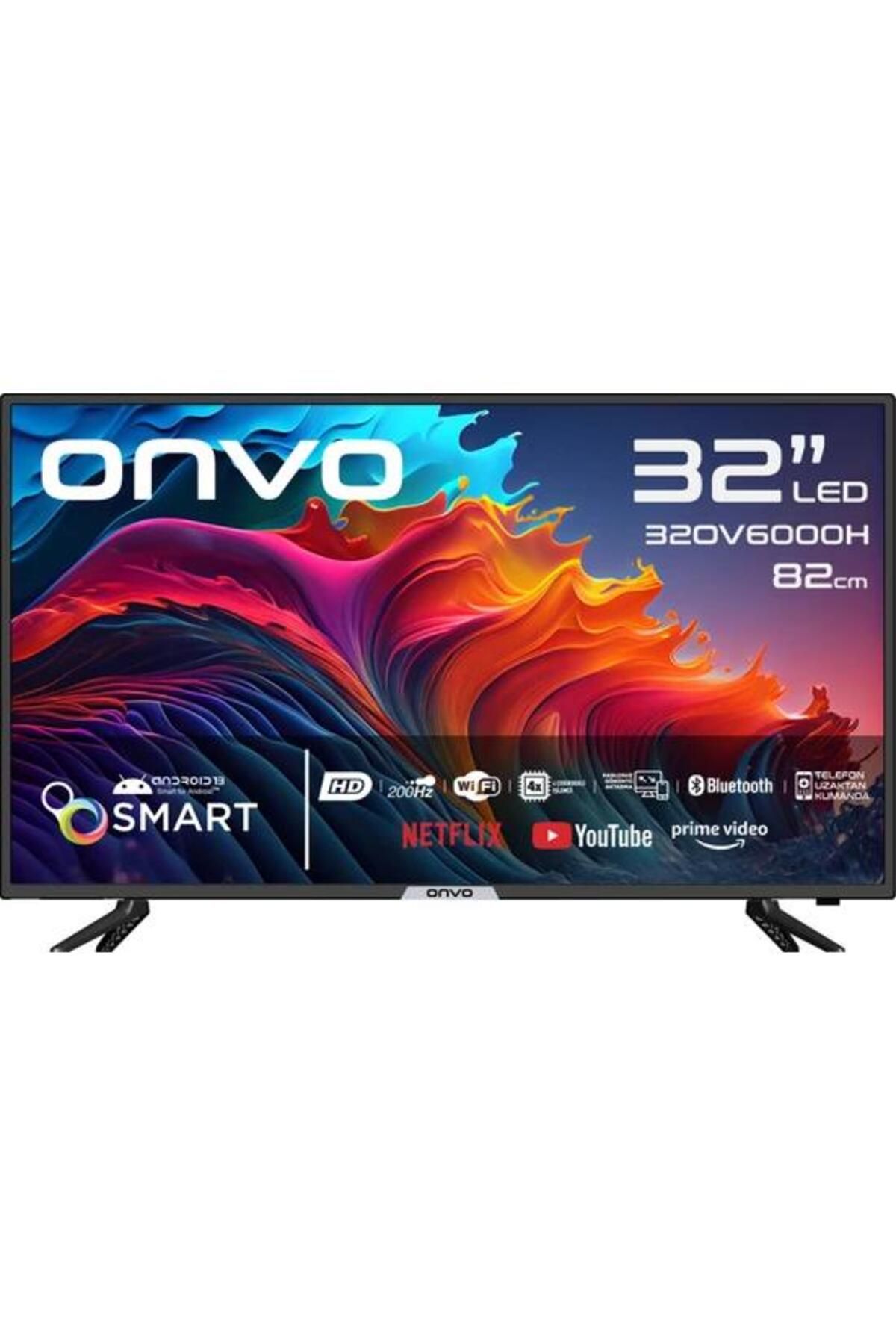 ONVO 32ov6000h Hd 32" 82 Ekran Uydu Alıcılı Android Smart Led Tv