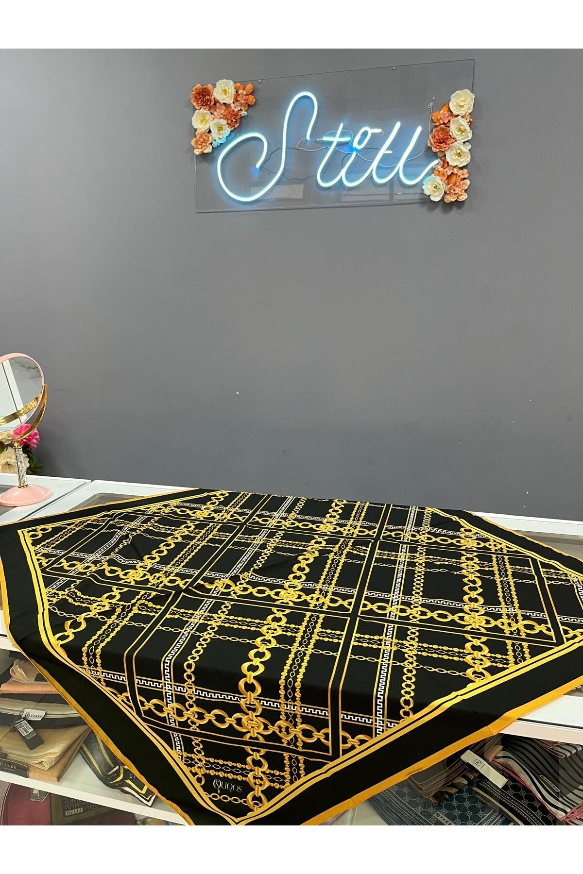 KUQOS-Koqos Polyster Twill Scarf 1