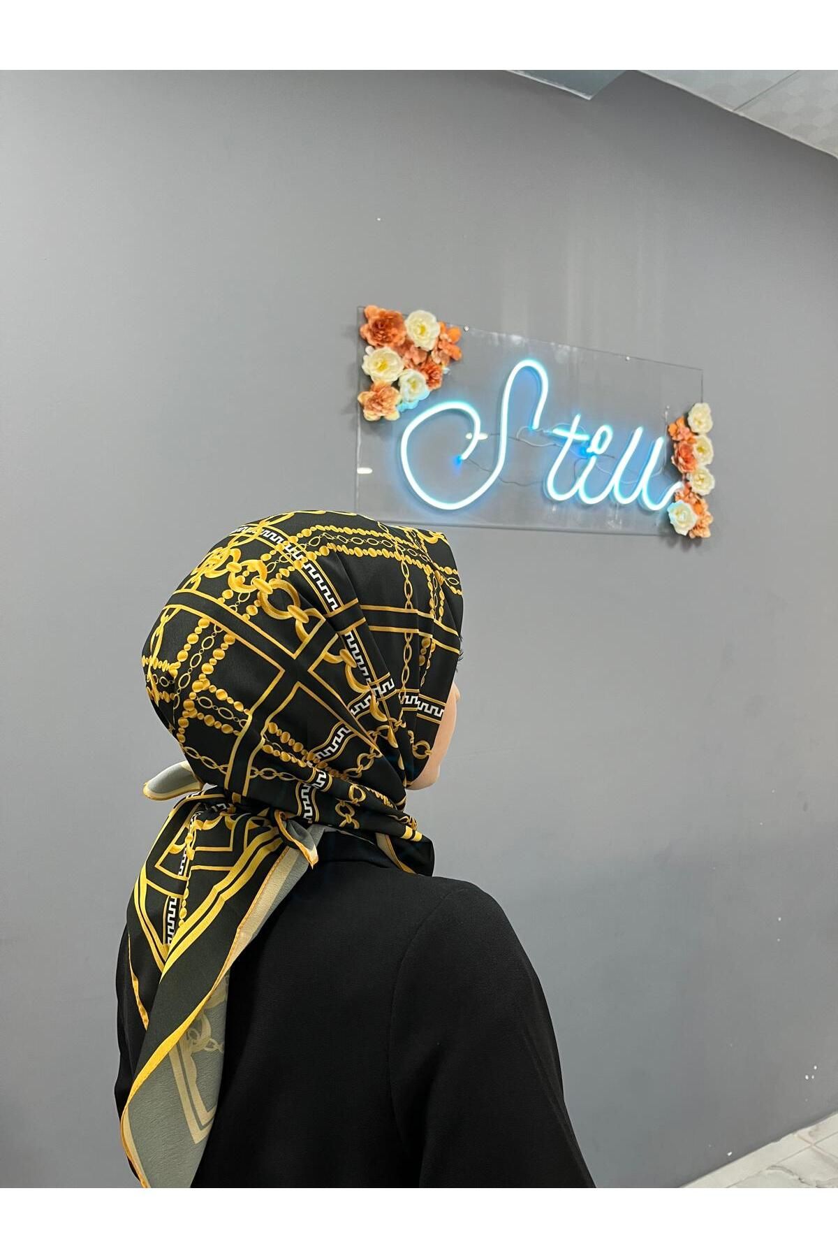 KUQOS-Koqos Polyster Twill Scarf 3