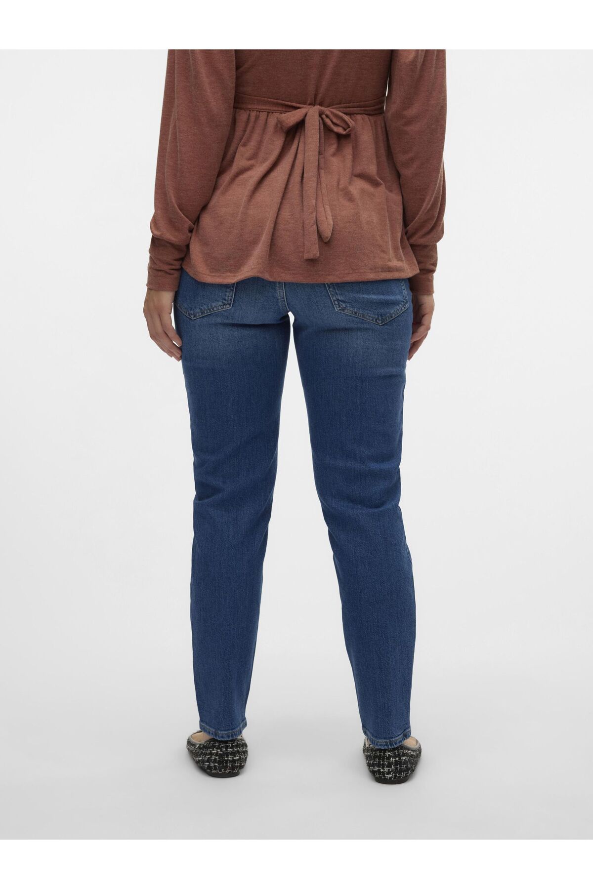 Vero Moda Maternity-Mom-Jeans mit hoher Taille 3