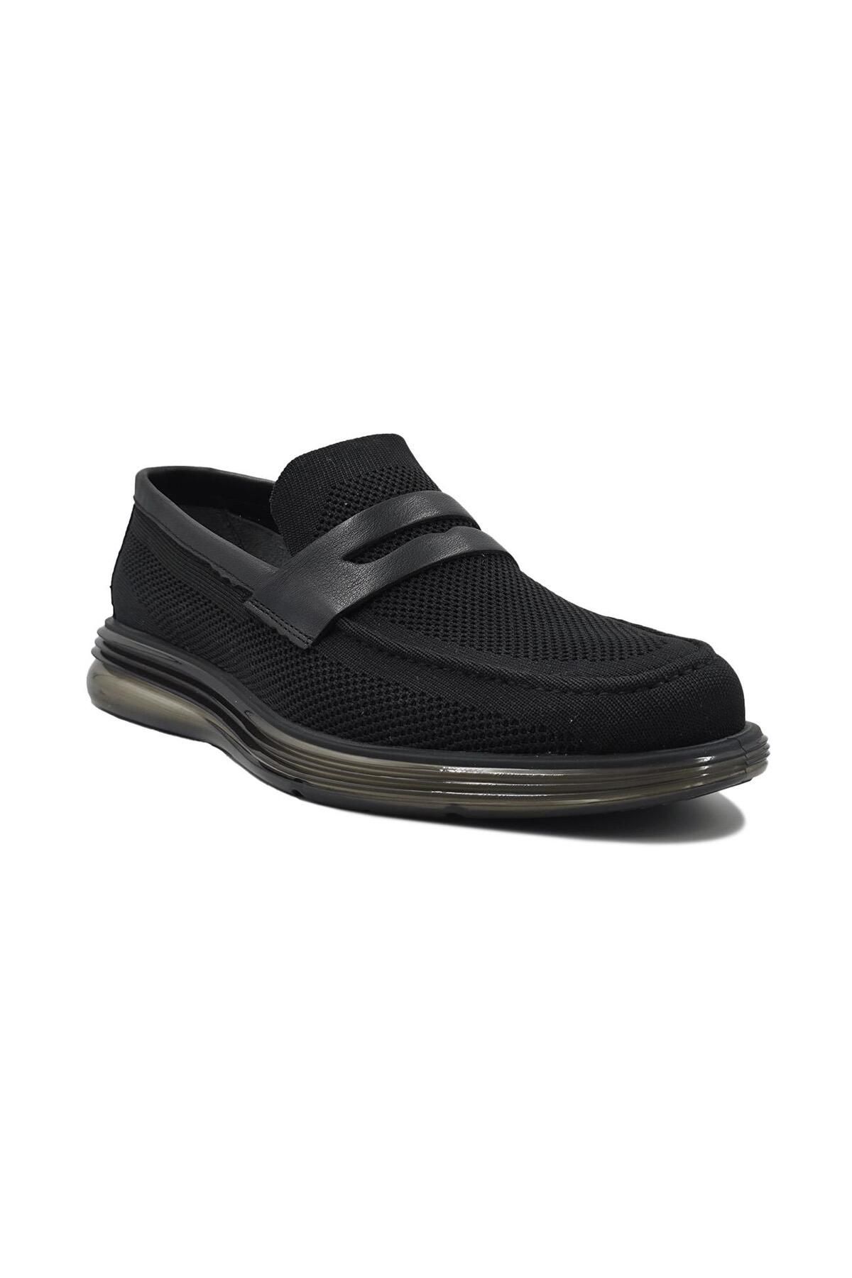 Alberto Rossi-Black T3550 Model Casual Shoes 1