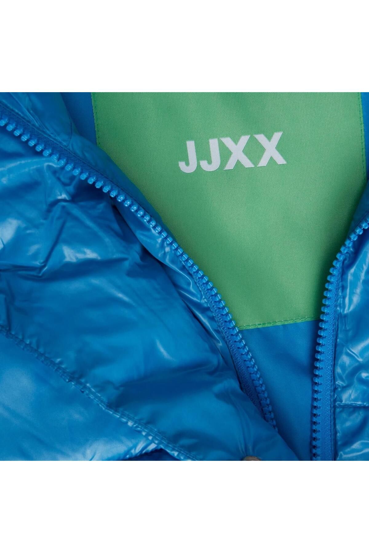 JJXX-12236544 Jxpearl Shine Puffer Jacket Otw Sn Modrá 3