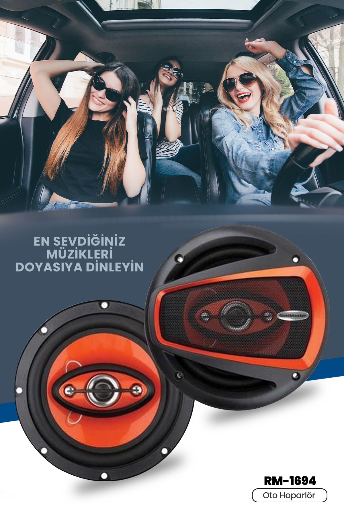 GoldMaster RM-1694 4 WAY 700 WATT OTO HOPARLÖR - Fiyatı, Yorumları