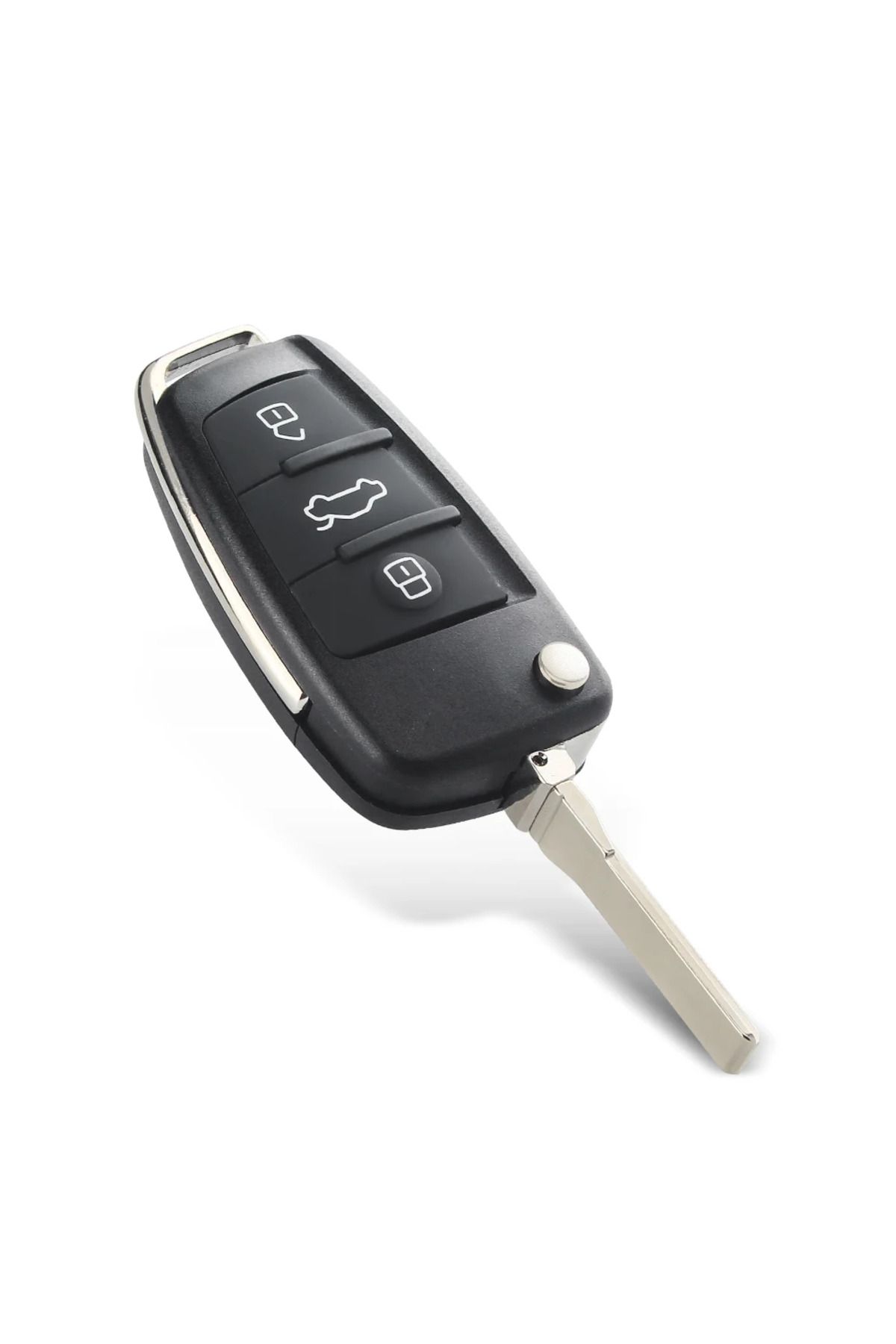 KEYYOU-Replacement Flip Remote Car Key Case Shell For Audi A2 A3 A4 A6 A6L A8 Q7 TT 5