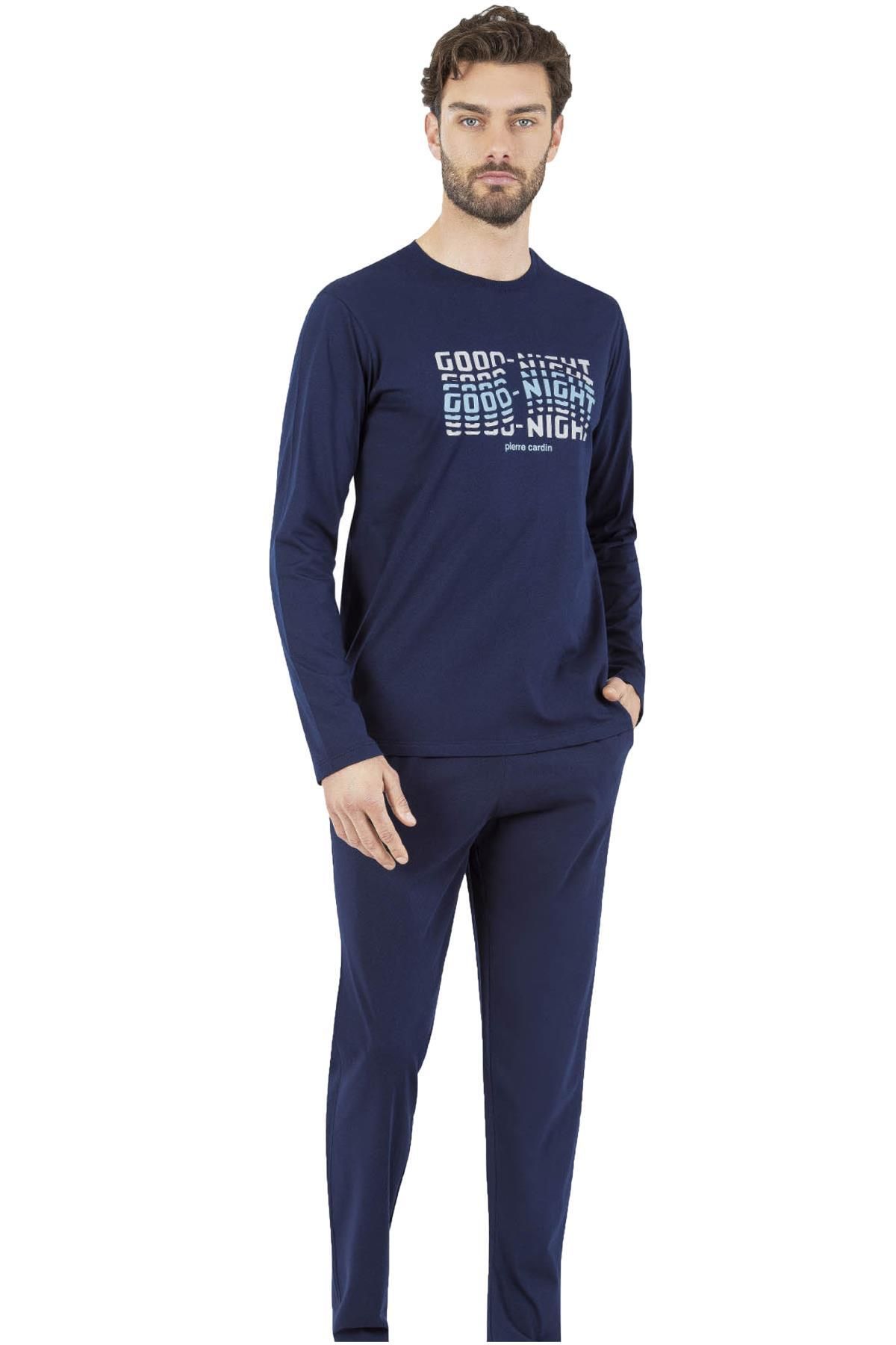 Pierre Cardin %100 Pamuklu Erkek Pijama Takım