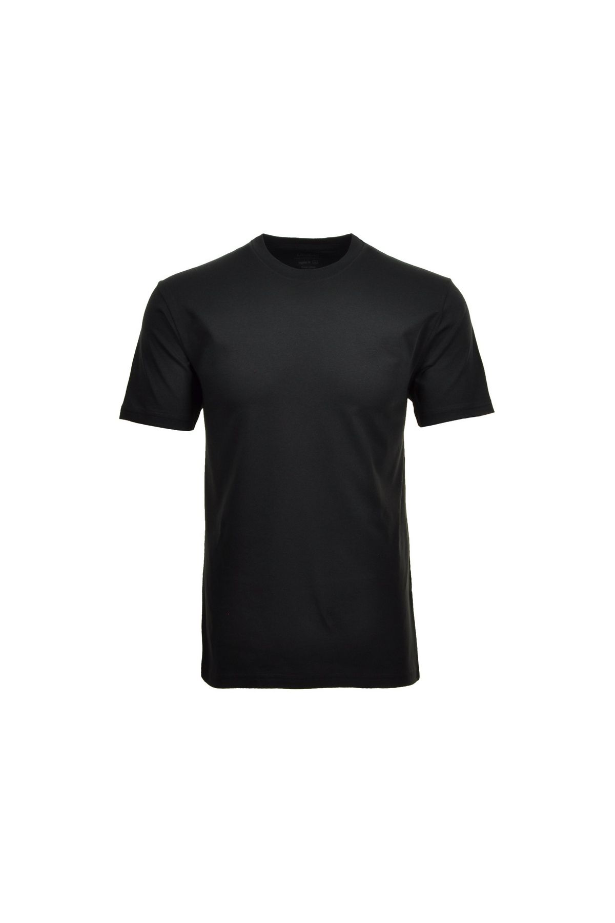 Ragman-Rundhals T-Shirt für Herren in schwarz 1