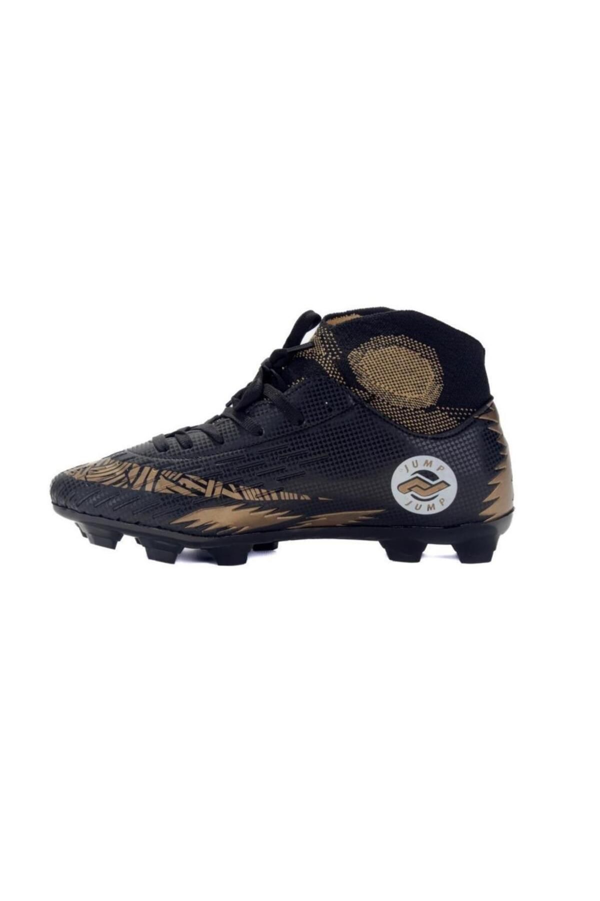 Jump-28365 Football Boots Black-gold 2