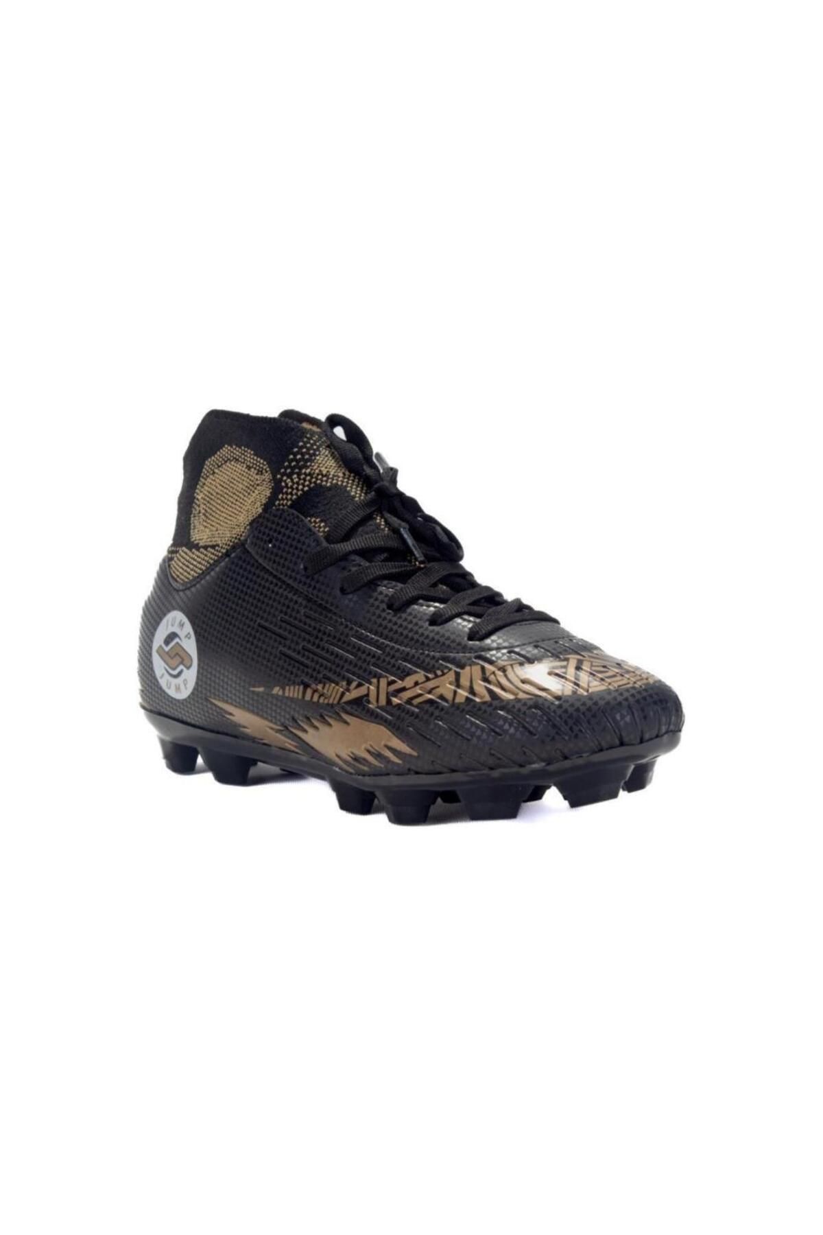 Jump-28365 Football Boots Black-gold 4