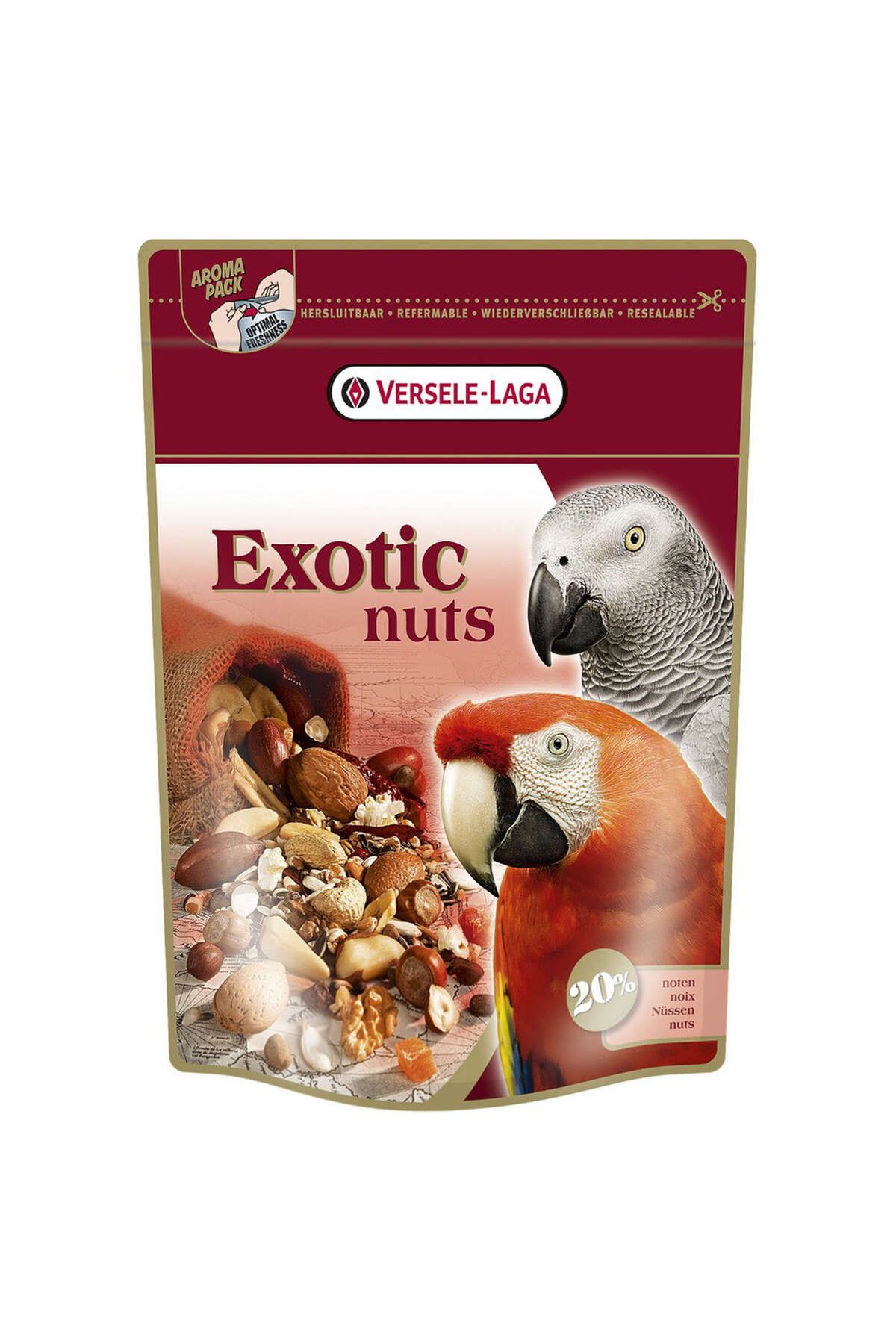 Versele Laga VERSELELAGA EXOTIC NUTS 750 GR X 1 ADET 492113