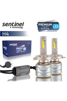 Sosyal Çarşı SENTİNEL PREMİUM SERİSİ H4 YENİ NESİL LED XENON FAR AMPUL TAKIMI...