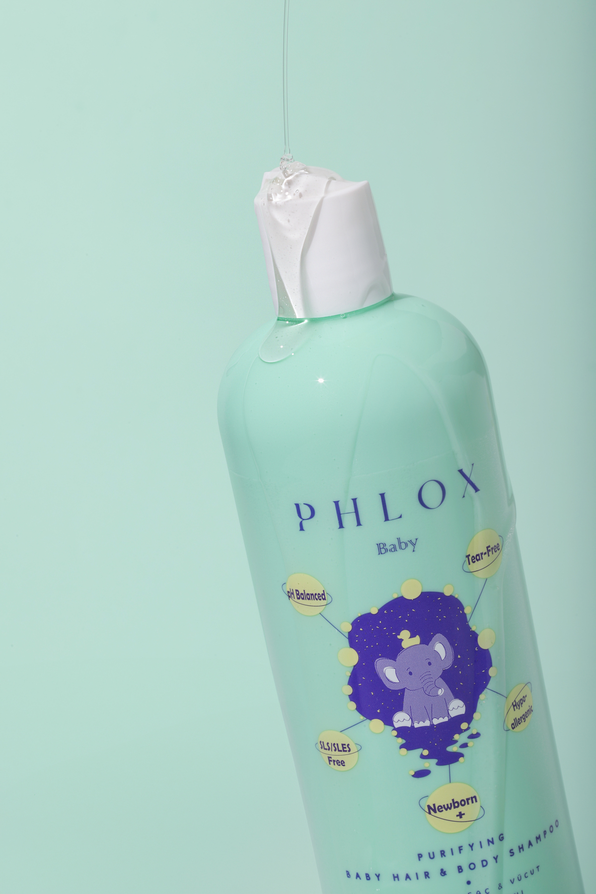 PHLOX Bebek & Çocuk Saç/Vücut Şampuanı 400 ml fotoğrafı 3 (önizleme)