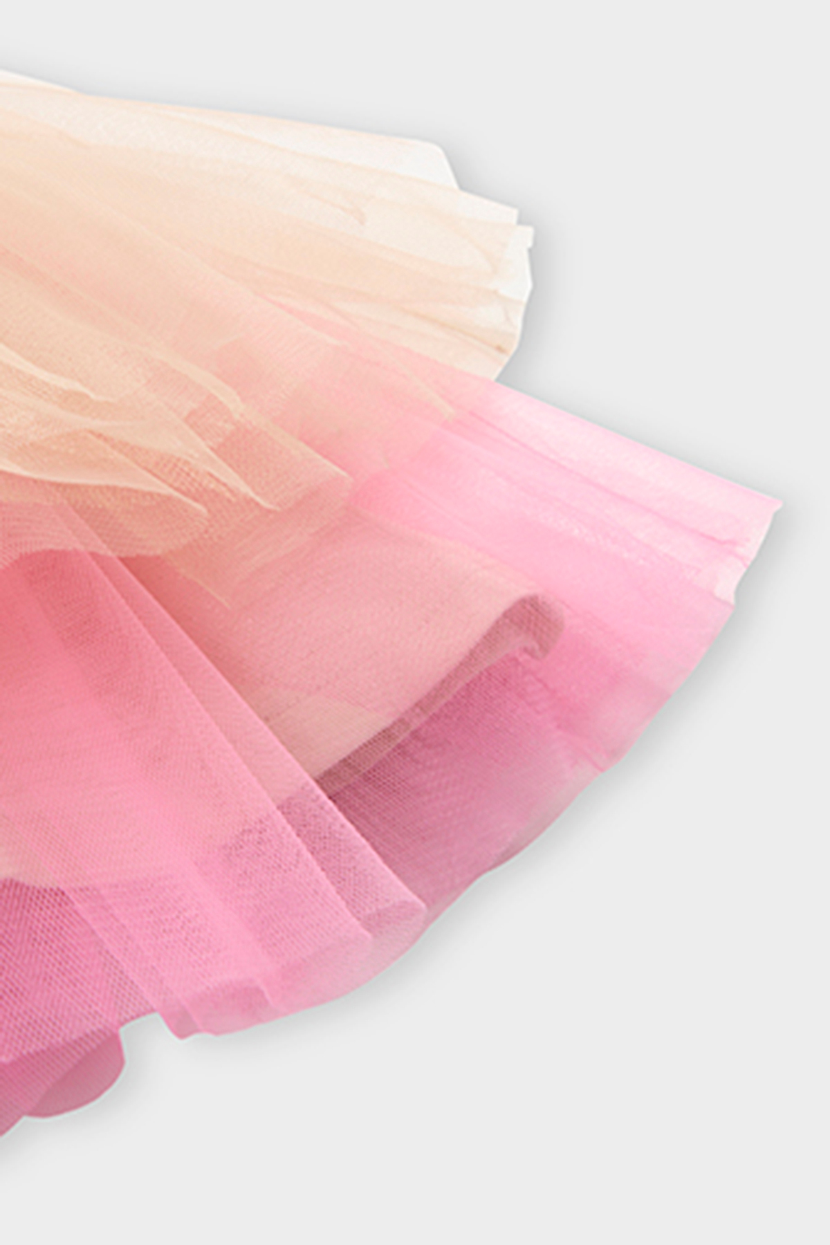 Panço Kız Bebek Katlı Tütü Fuşya Etek fotoğrafı 4 (önizleme)