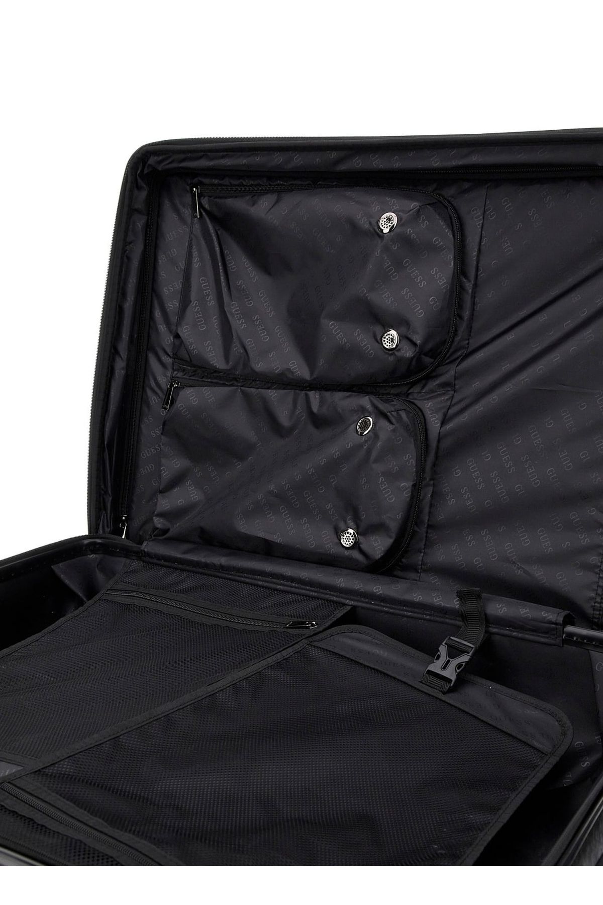 Guess-Hard Suitcase with Black Squeegee Tuffley 22 in 8-Whee - 59880 3