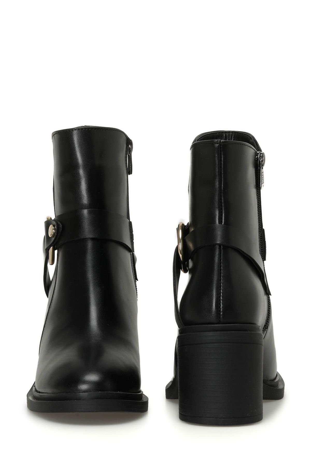 İnci-Inci Banes 4Pr Black Women's Heeled Boots 5