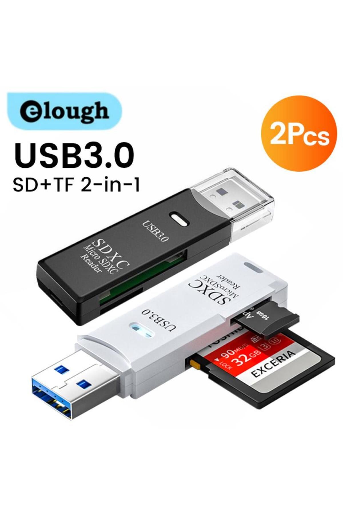 Choice-2 IN 1 Card Reader USB 3.0 Micro SD TF Card Memory Reader High Speed Multi-card Writer Adapter Fl... 7