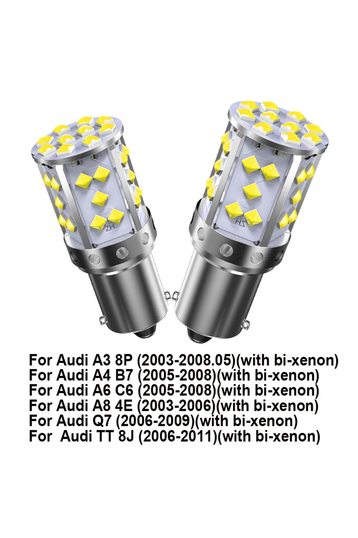 Choice-Car Led Daytime Running Light For Audi A3 8p A4 B7 A6 C6 A8 4e Q7 Tt 8j Canbus 1156 P21w Ba15s Dr... 2