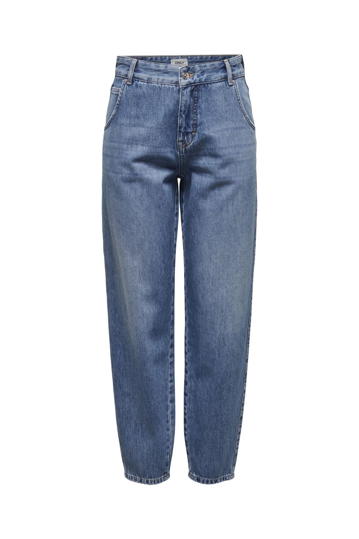 ONLY-Karotte ONLTROY Hohe Taille Karotte Jeans 1