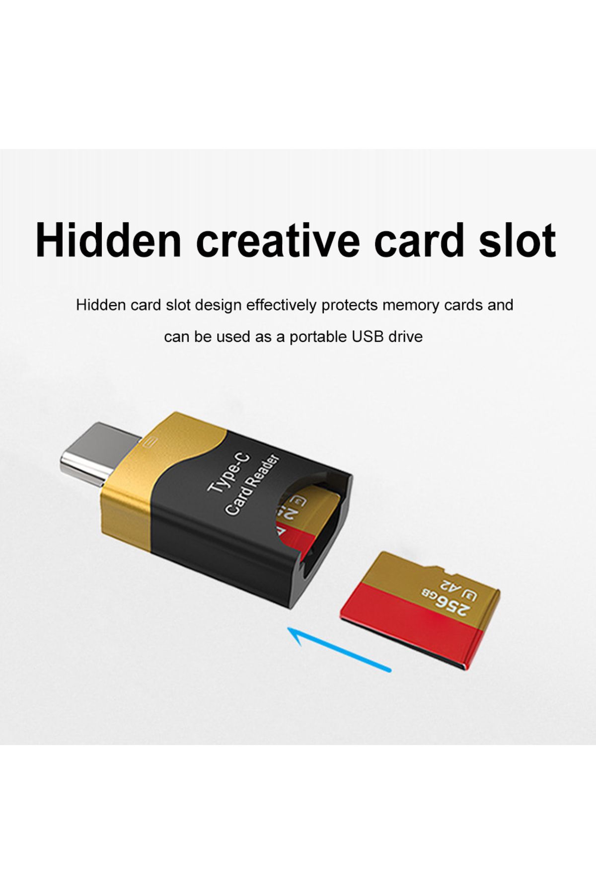 ALLOYSEED-Type C To Micro-SD TF Card Reader Adapter OTG Smart Memory Card Reader USB3.0 Flash Drive Adapter... 7