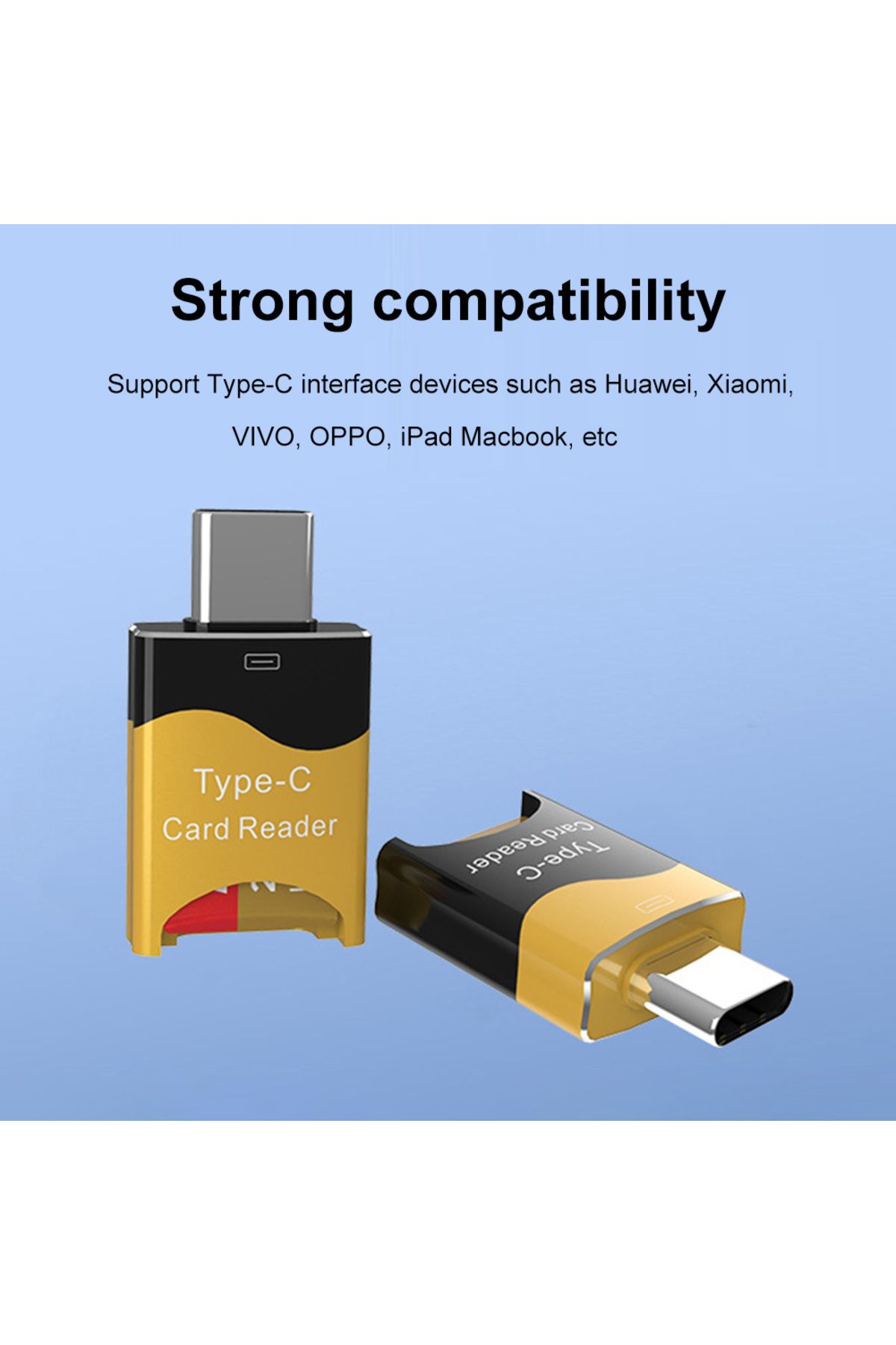 ALLOYSEED-Type C To Micro-SD TF Card Reader Adapter OTG Smart Memory Card Reader USB3.0 Flash Drive Adapter... 6