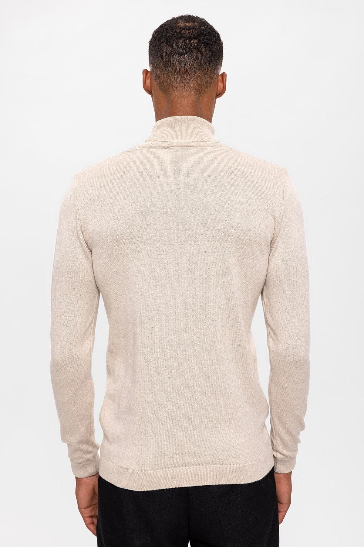 Antioch-Stone Full Throat Men's Knitwear 6