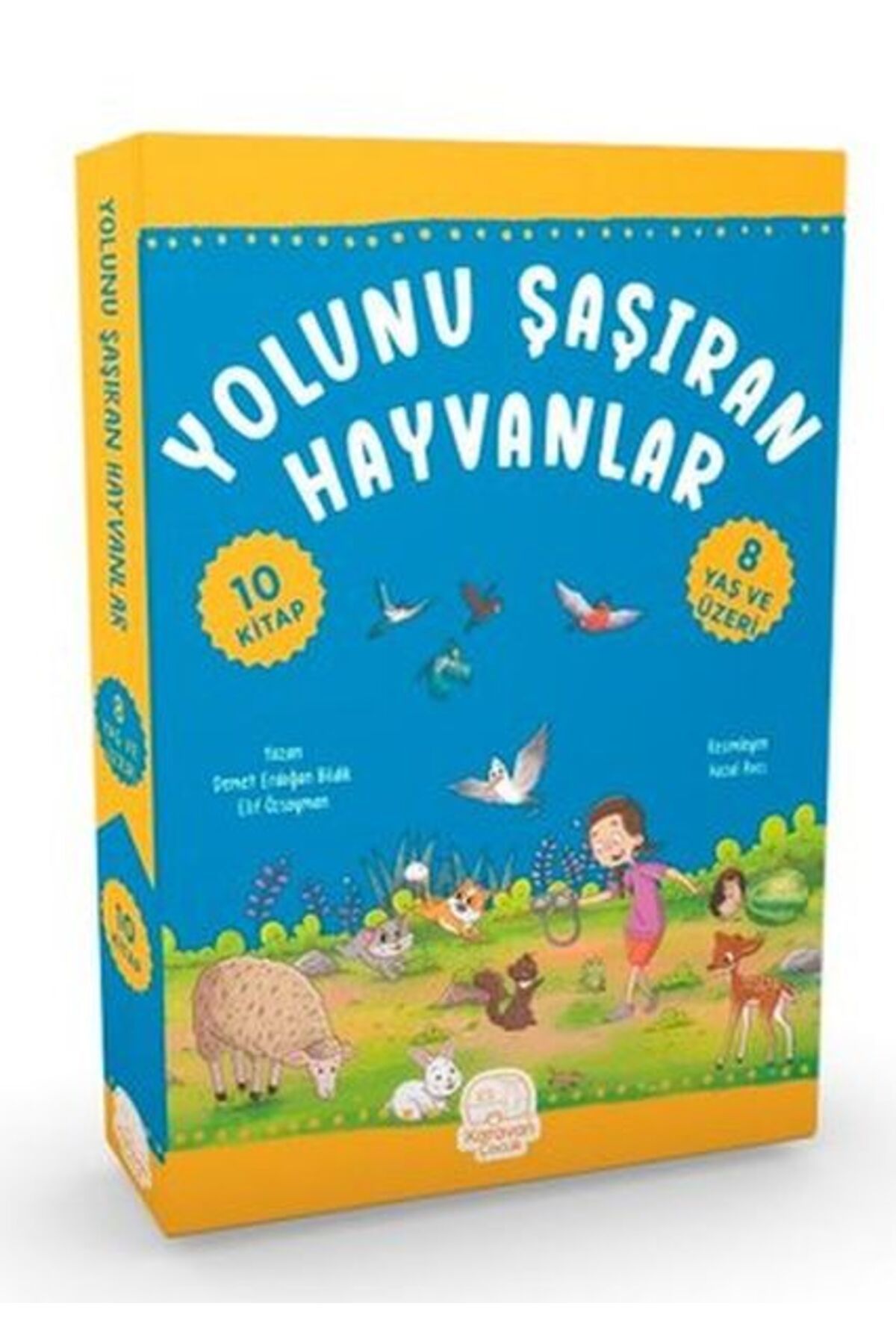 Karavan Çocuk Yolunu Şaşıran Hayvanlar (10 Kitap Takım)