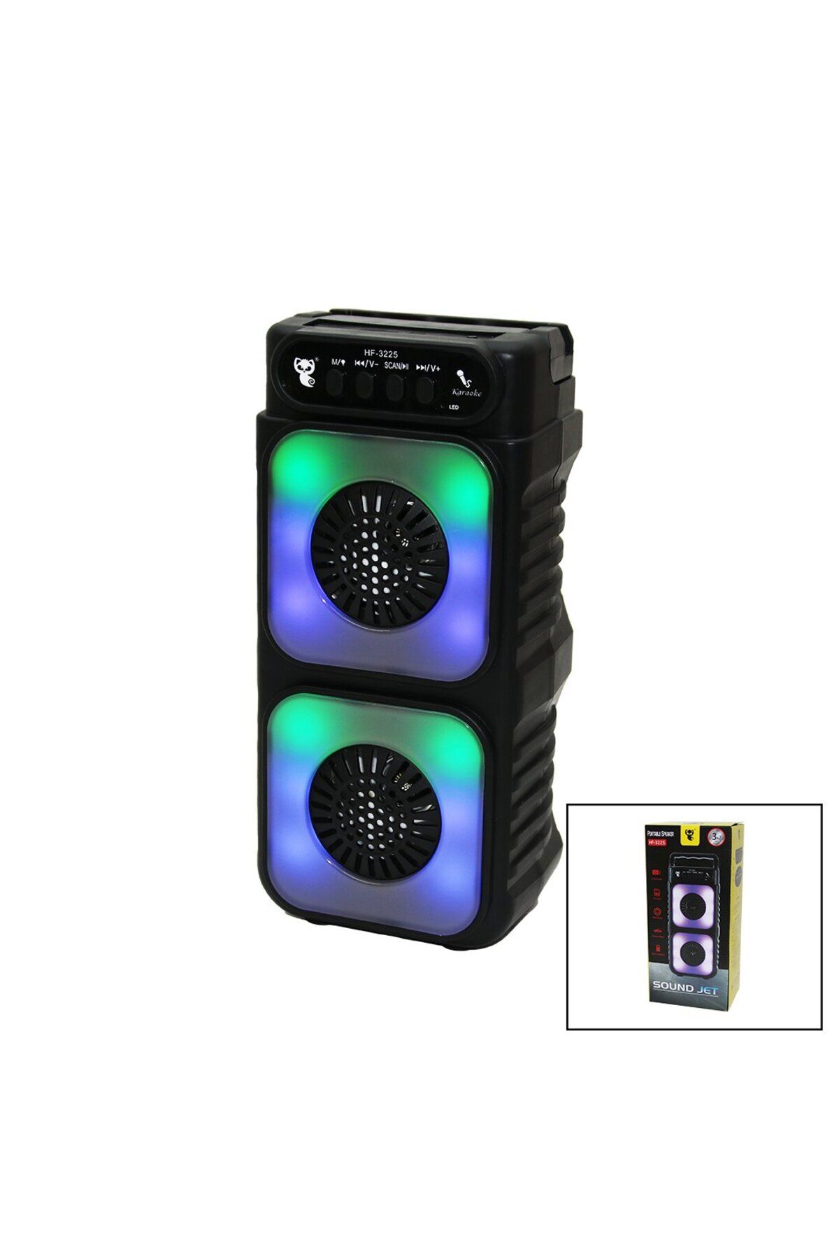OEM 3X2İNÇ SD/USB/FM NOSTALJİ BLUETOOTH SPEAKER (5024)