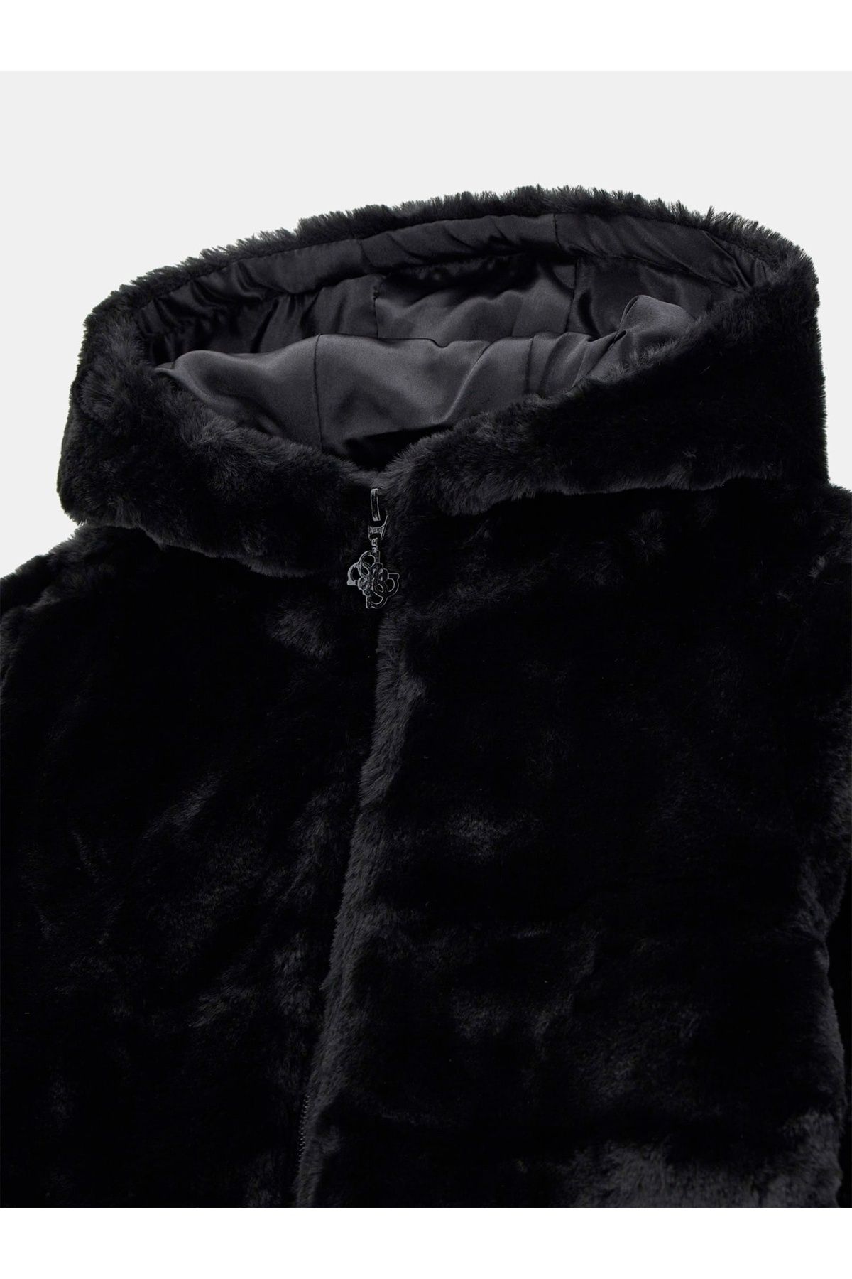 Guess-Faux Fur Hooded Jacket 4