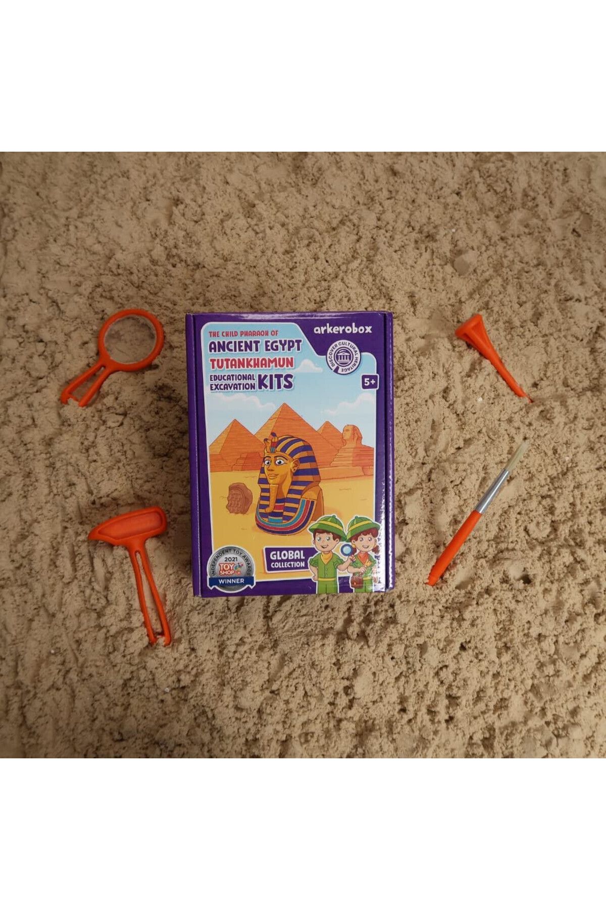 Arkerobox-- Educational Archaeological Set and 3D Puzzle, Ancient Egypt, Tutankhamun 2